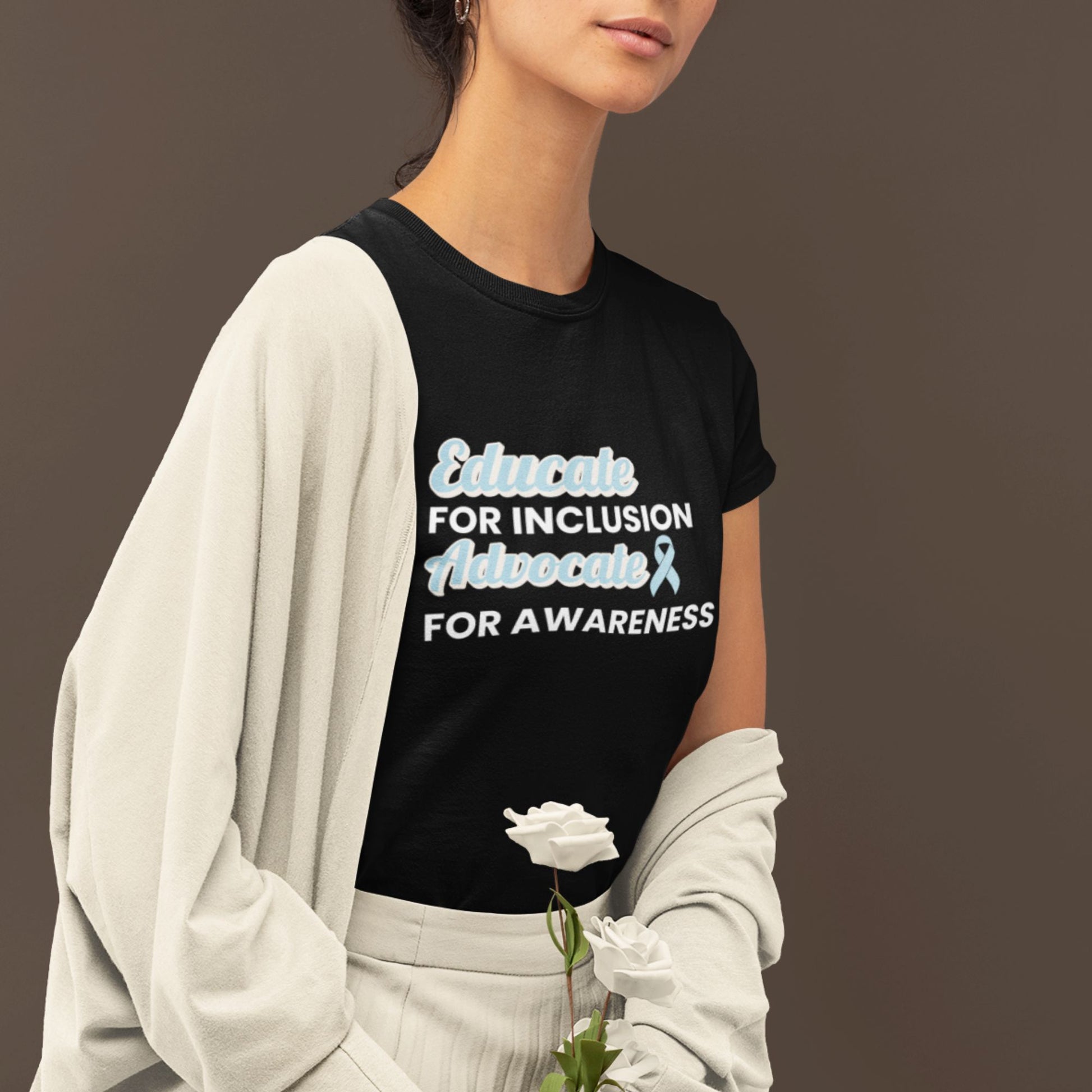 Inferior Vermian Hypoplasia: Educate. Advocate. Include. | Adult Tee - Miah & Co