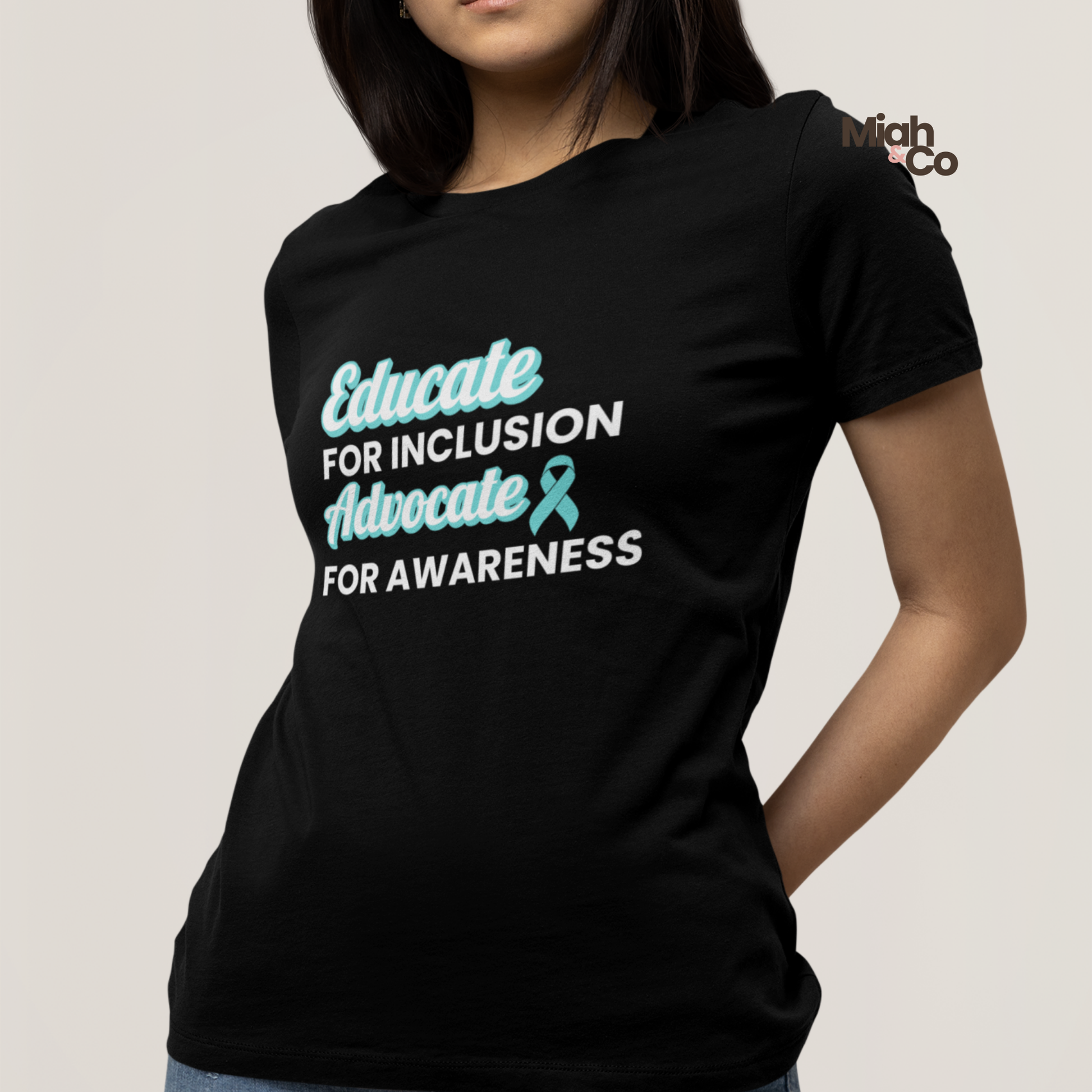 POTS: Educate. Advocate. Include. | Youth Tee - Miah & Co