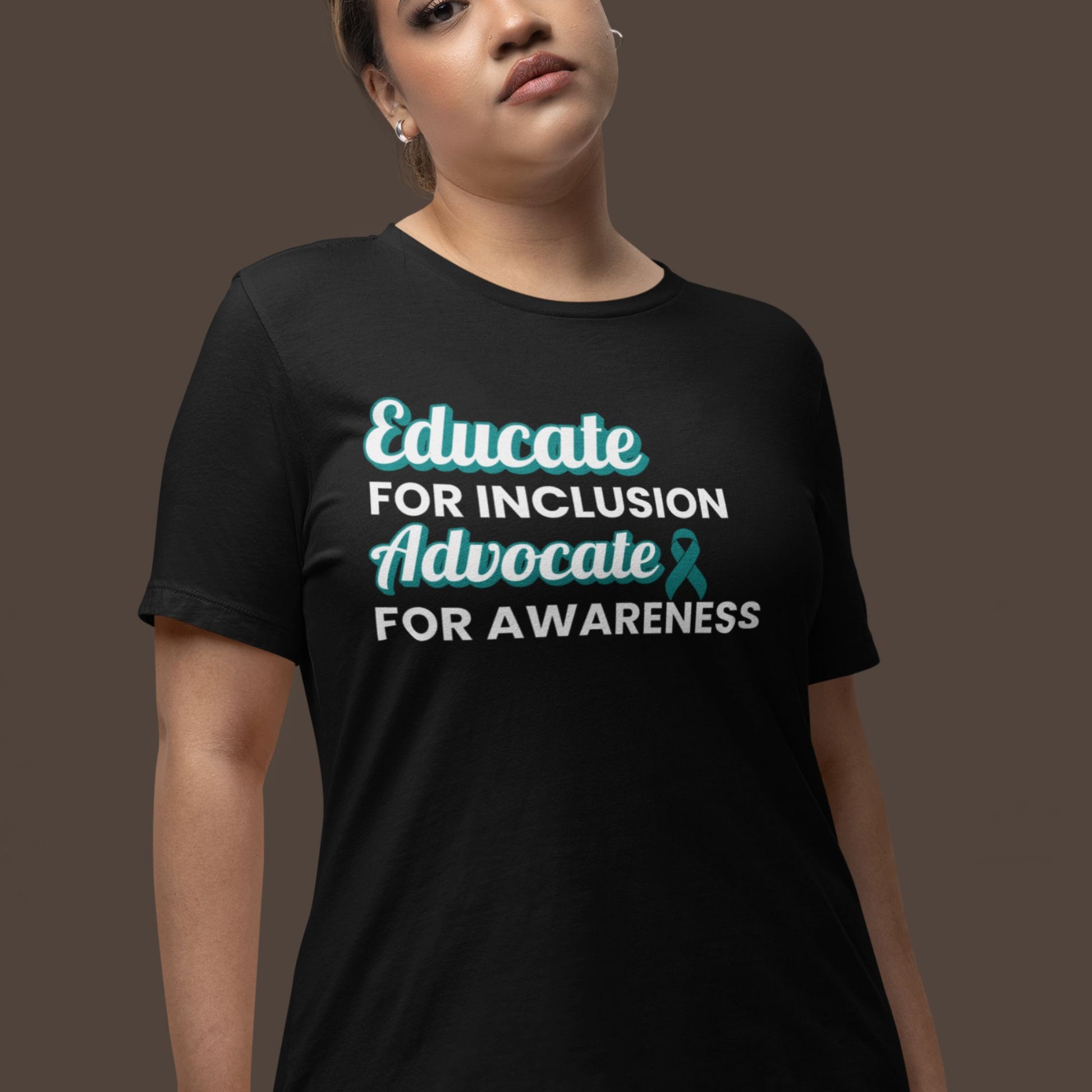 Charcot-Marie-Tooth Disease: Educate. Advocate. Include. | Adult Tee - Miah & Co