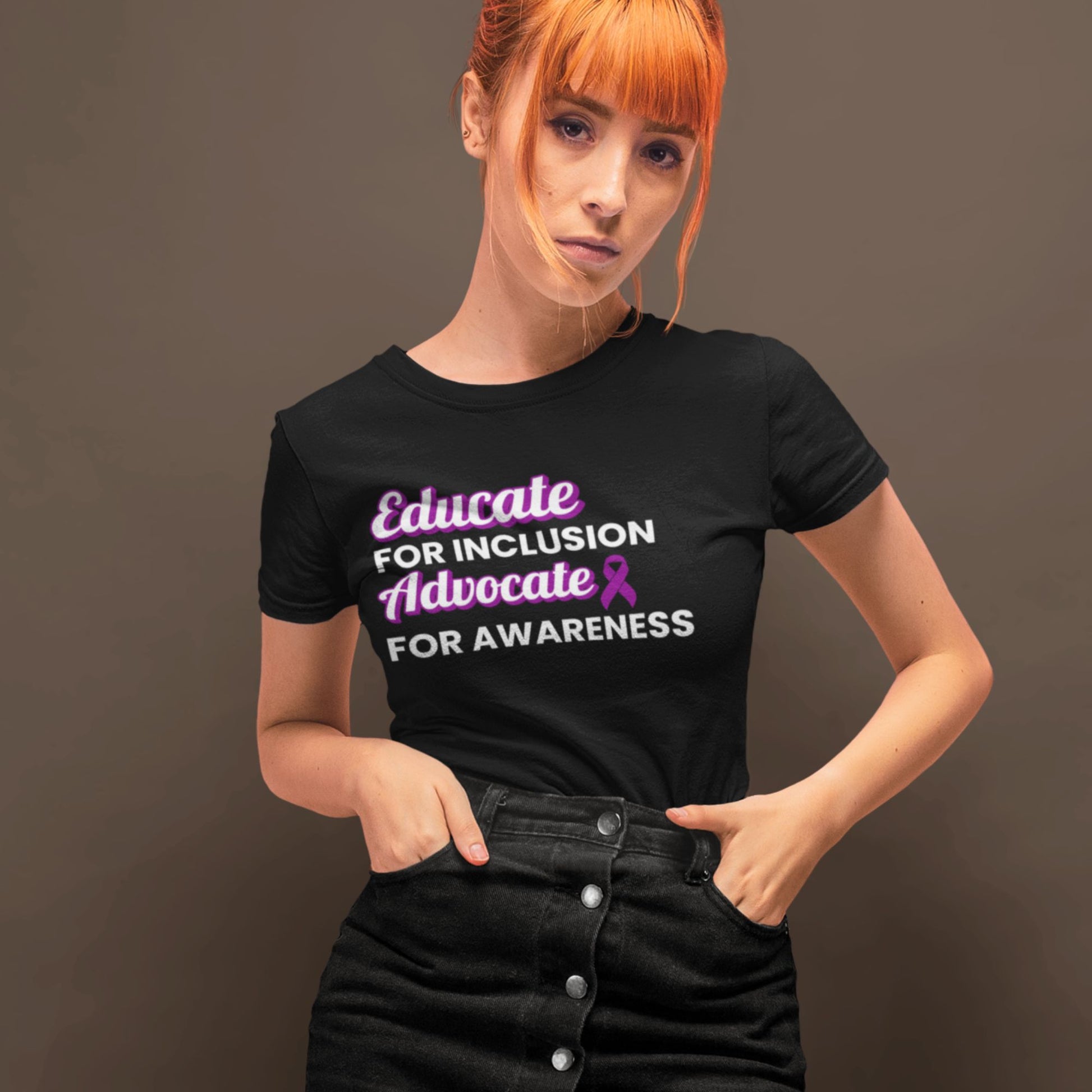 Chiari Malformation: Educate. Advocate. Include. | Adult Tee - Miah & Co