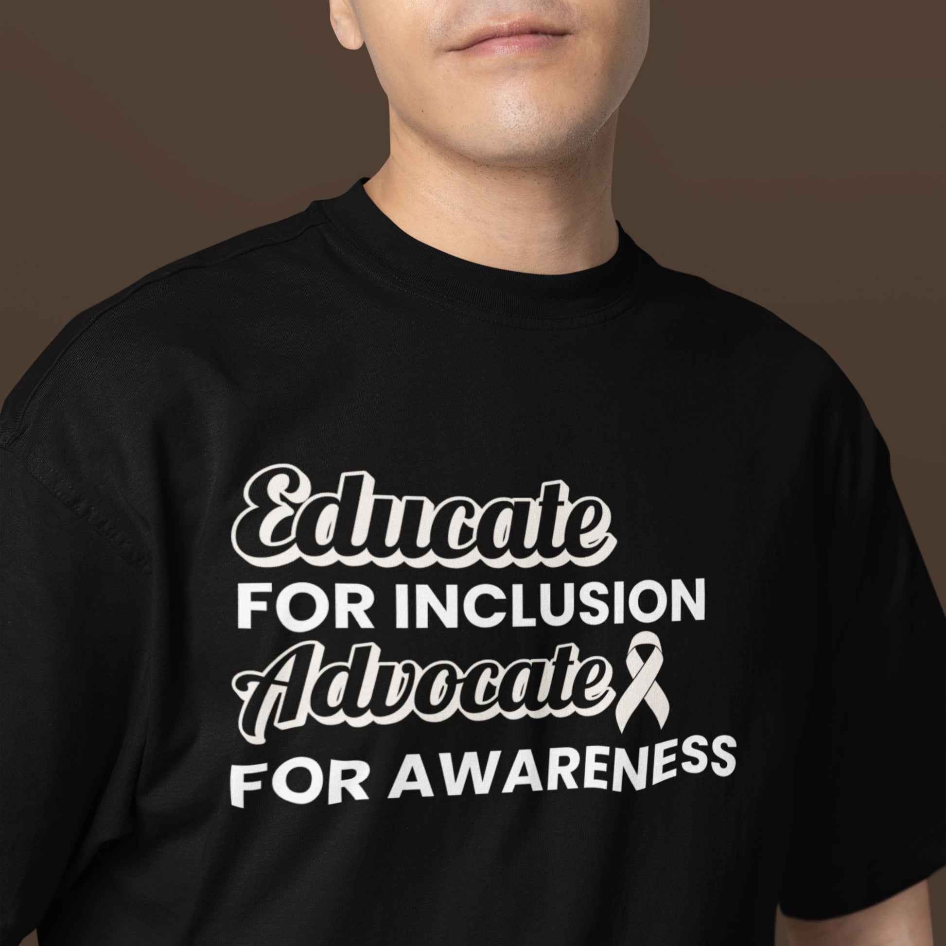 Chronic Lung Condition: Educate. Advocate. Include. | Adult Tee - Miah & Co