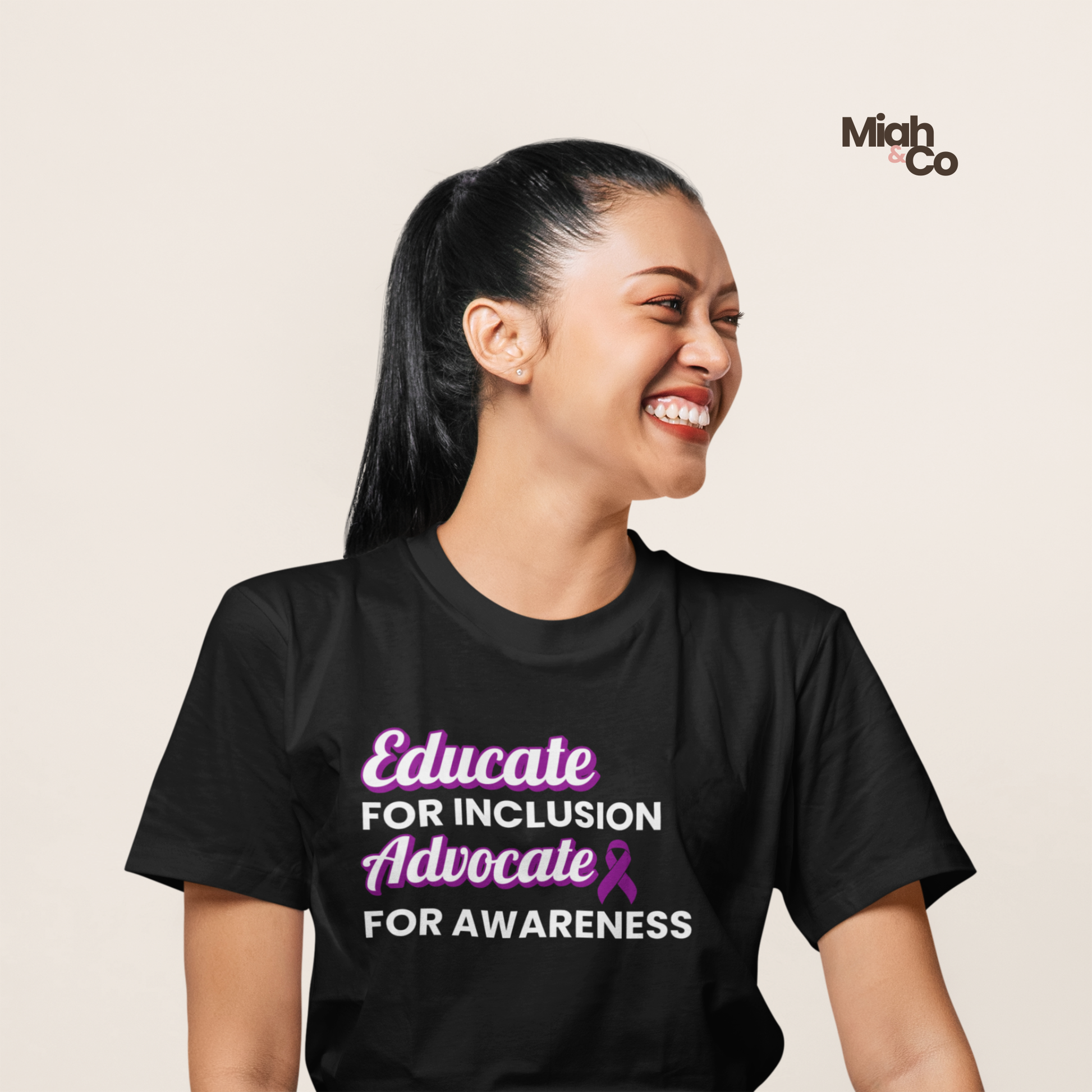 Cystic Fibrosis: Educate. Advocate. Include. | Youth Tee - Miah & Co