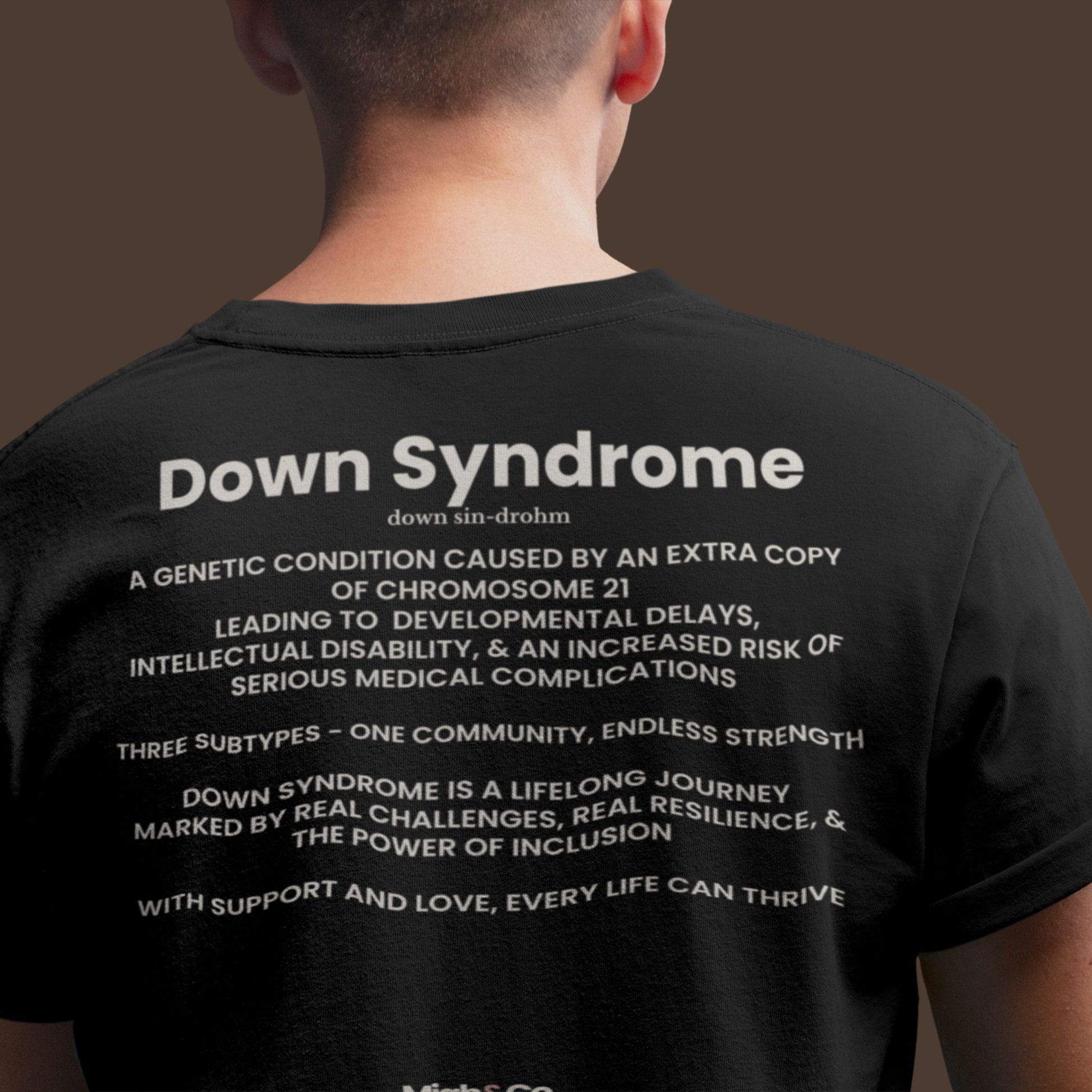 Down Syndrome: Educate. Advocate. Include. | Adult Tee - Miah & Co