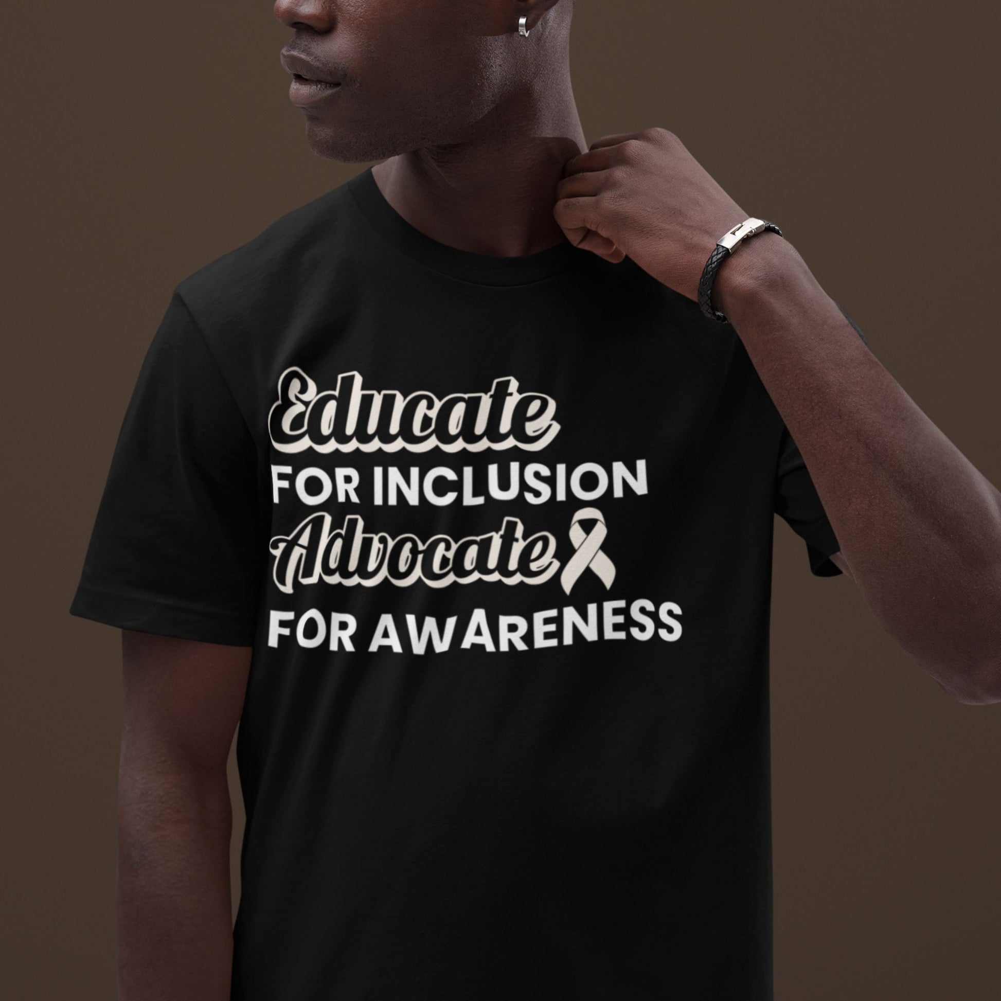 Ehlers-Danlos Syndrome: Educate. Advocate. Include. | Adult Tee - Miah & Co
