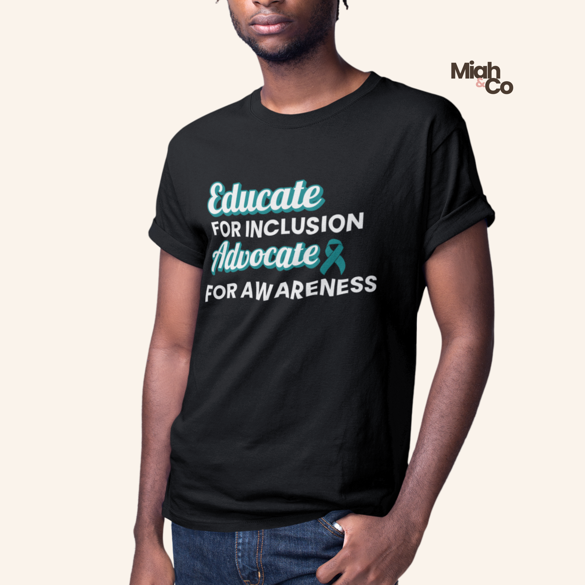 Myasthenia Gravis: Educate. Advocate. Include. | Youth Tee - Miah & Co