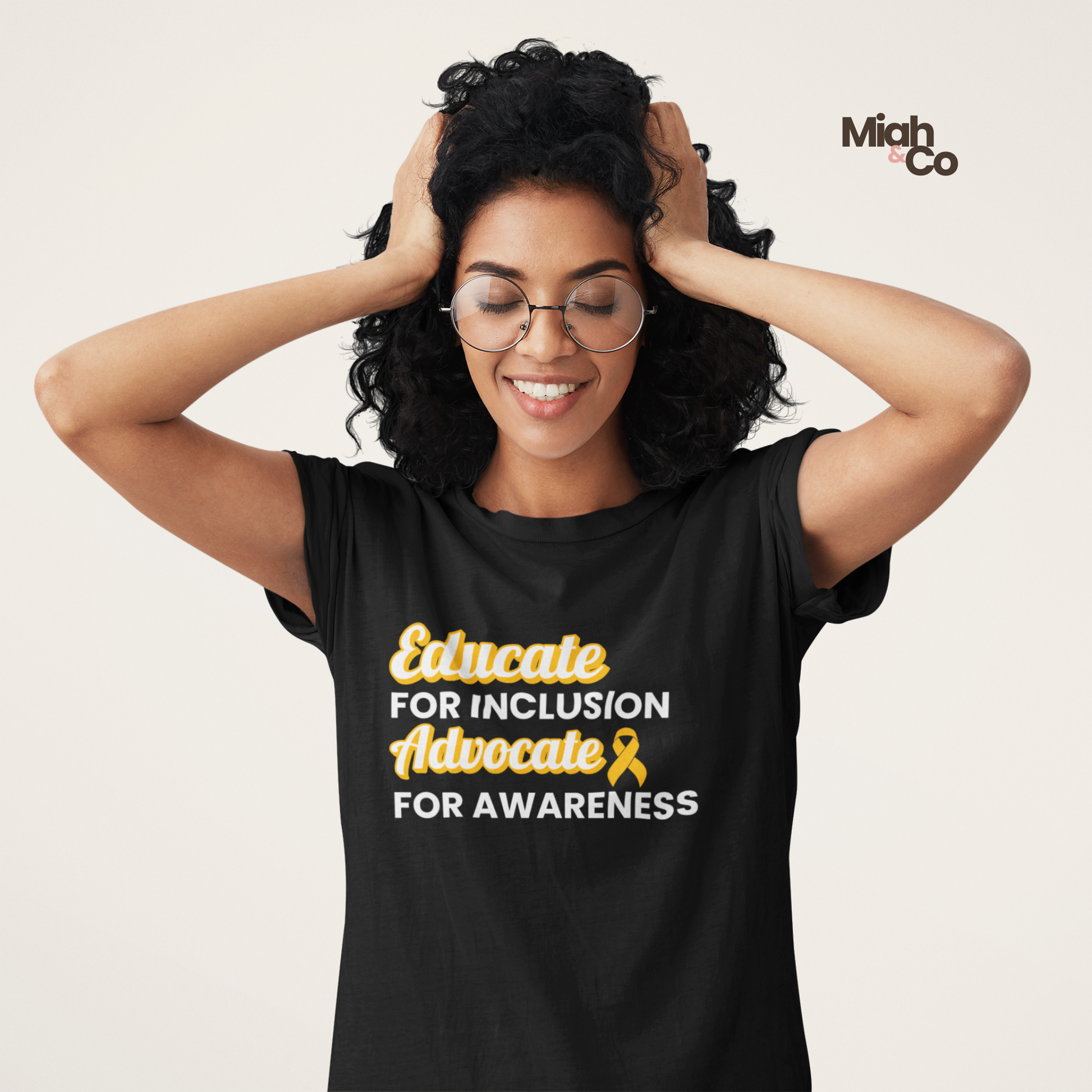 Multiple Sclerosis: Educate. Advocate. Include. | Youth Tee - Miah & Co