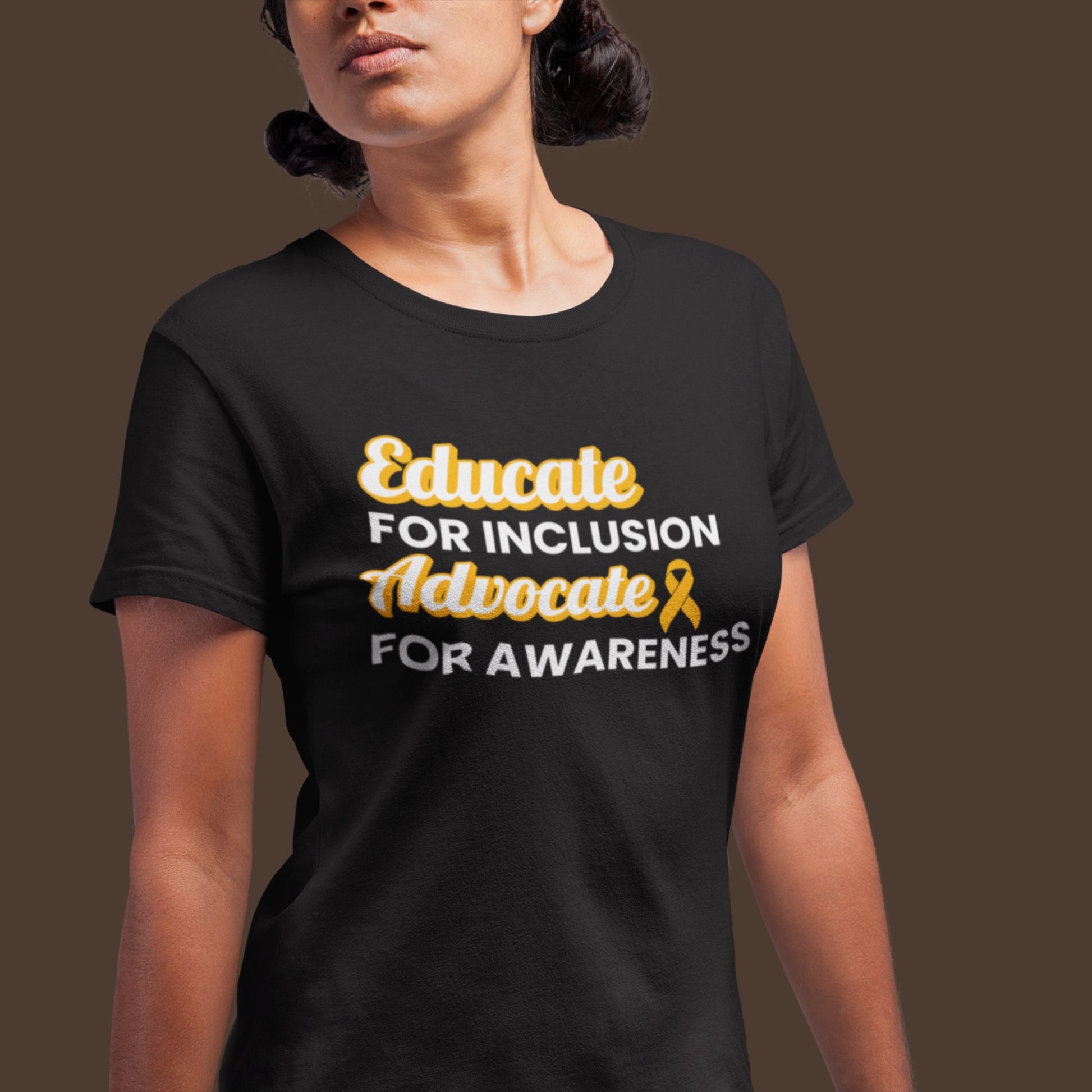 Multiple Sclerosis: Educate. Advocate. Include. | Adult Tee - Miah & Co