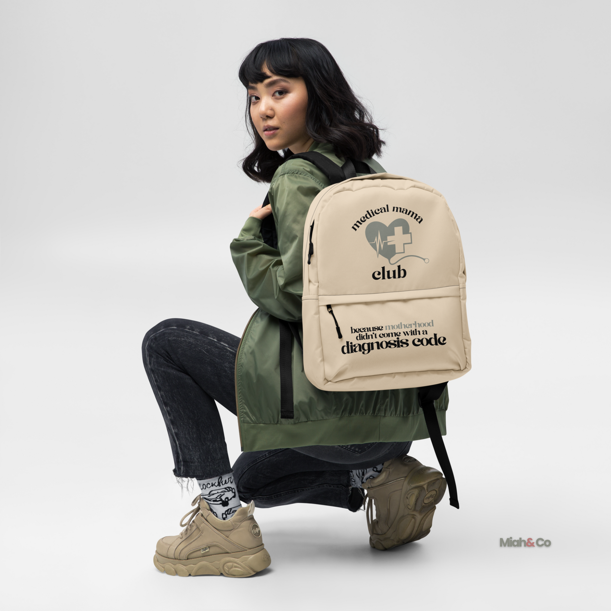 Medical Mama Club Backpack – Built for Appointments, Advocacy & Everything In Between - Miah & Co