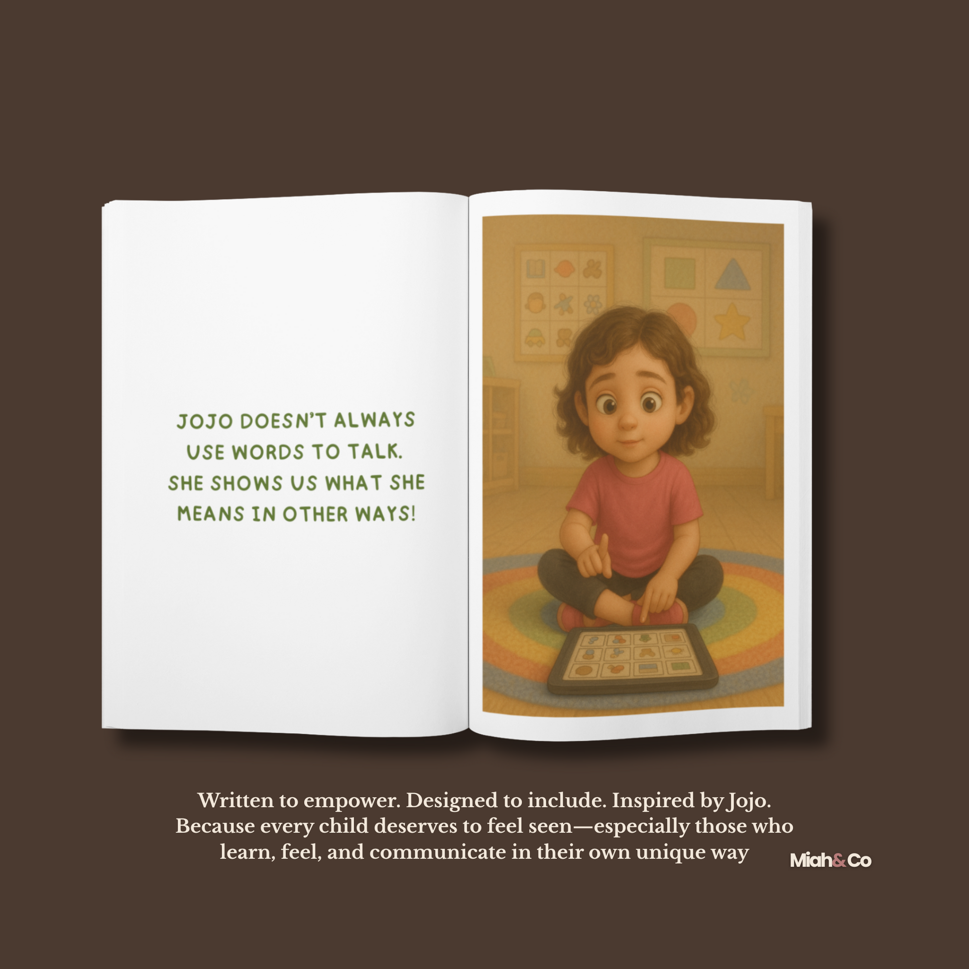 My Friend Jojo: A Story About Understanding Autism in Preschool - Miah & Co