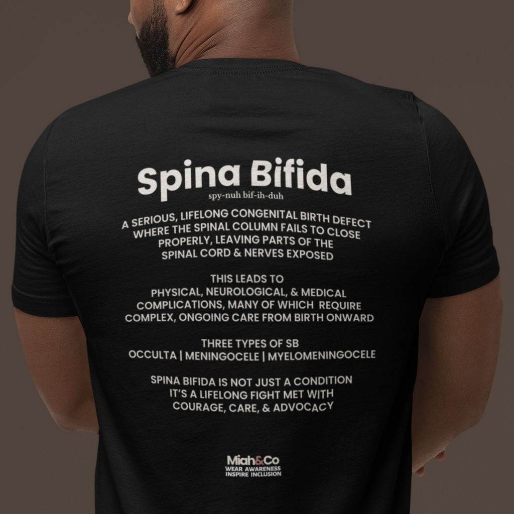 Spina Bifida: Educate. Advocate. Include. | Adult Tee - Miah & Co