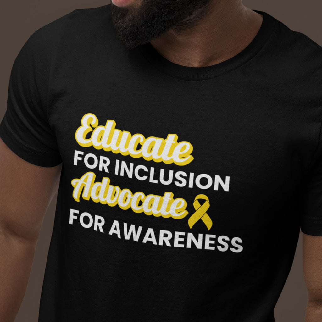 Spina Bifida: Educate. Advocate. Include. | Adult Tee - Miah & Co