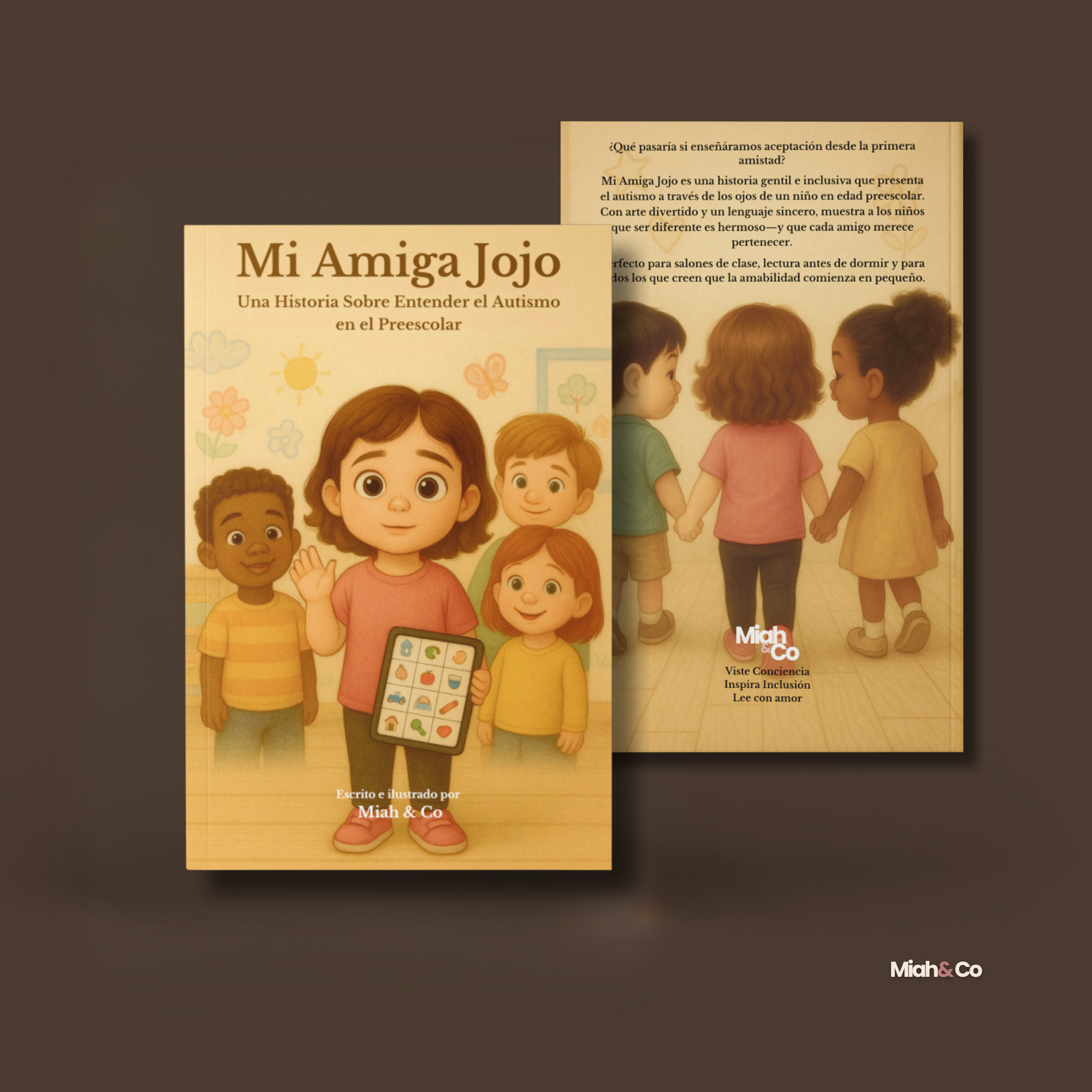 Mi Amiga Jojo: Una Historia Sobre Entender El Autismo En El Preescolar - Miah & Co